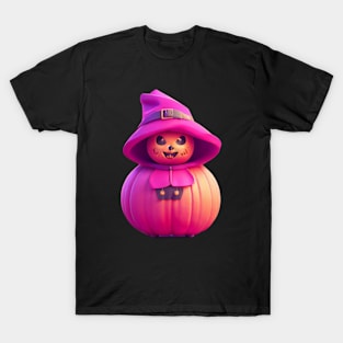 Halloween pink pumpkin T-Shirt